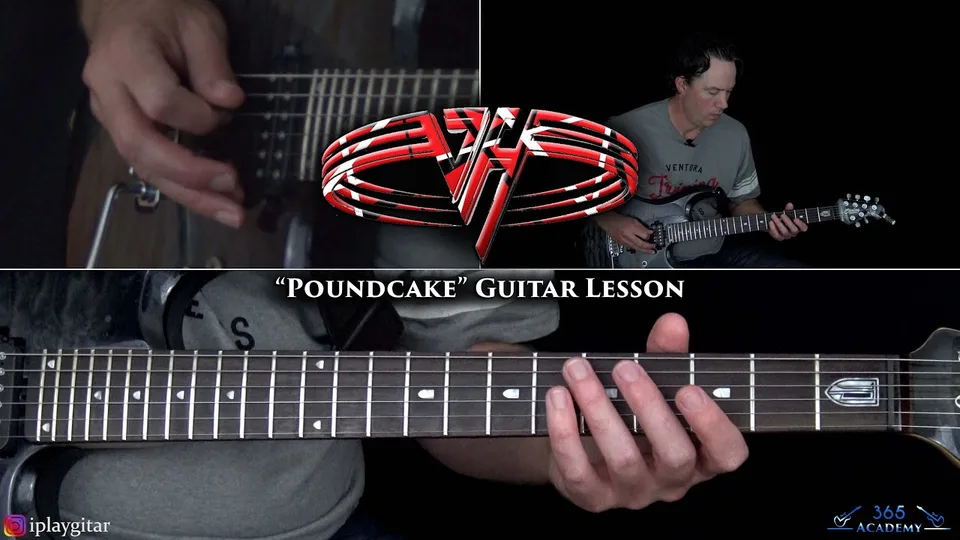 Van Halen - Poundcake guitar lesson
