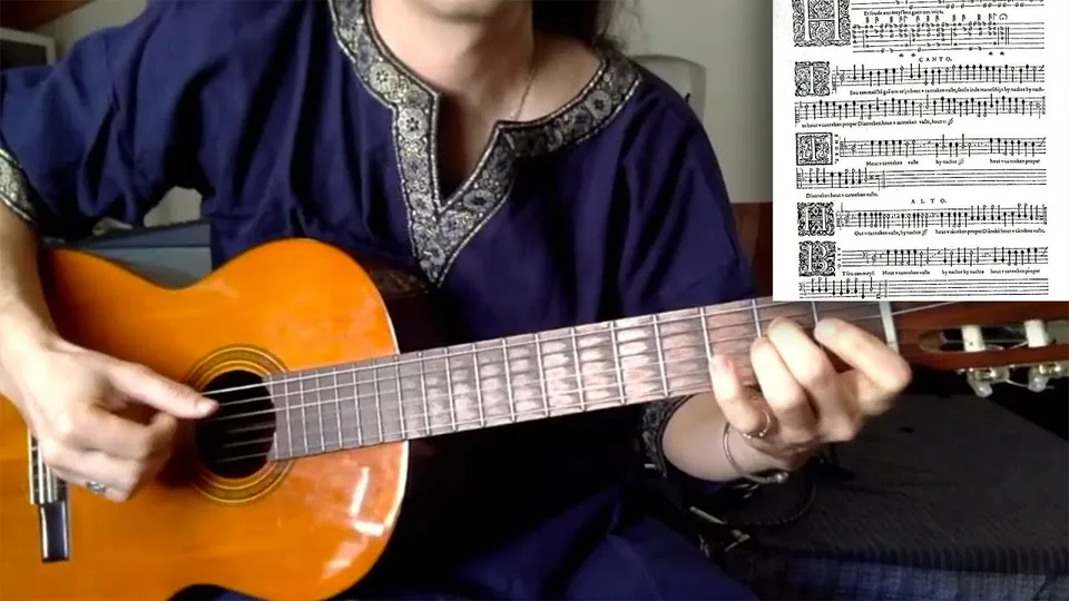 Emanuel Adrianssen - Branle Anglais guitar cover