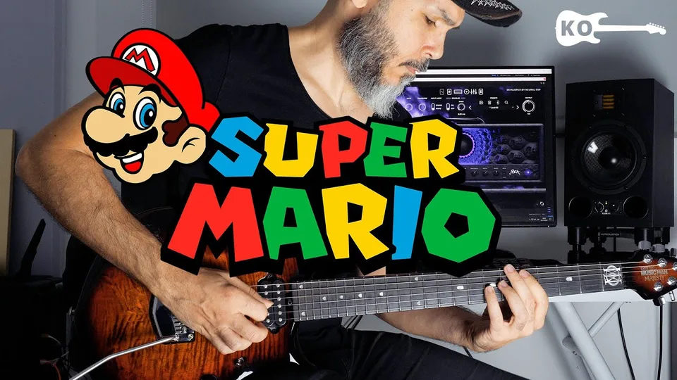 Super Mario Bros. - Theme guitar cover