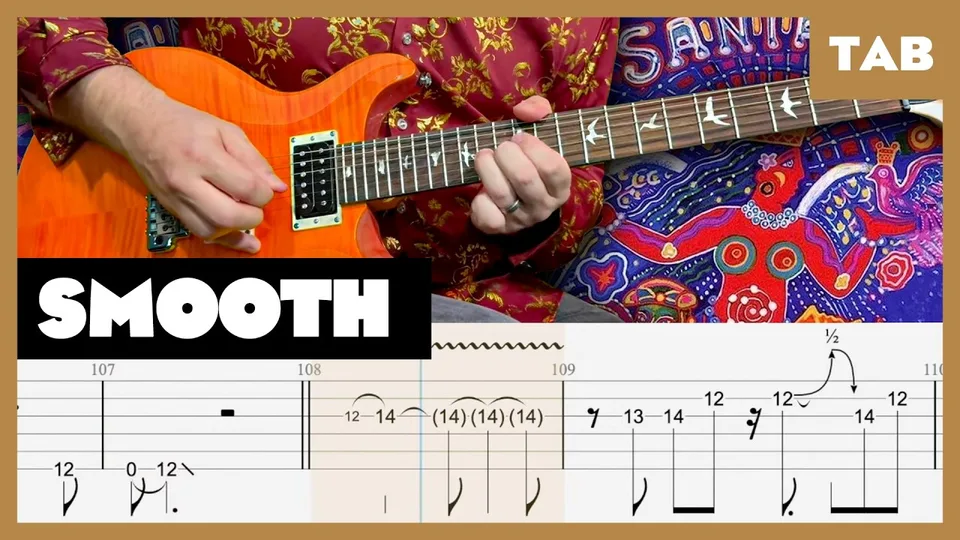 Santana - Smooth guitar tab