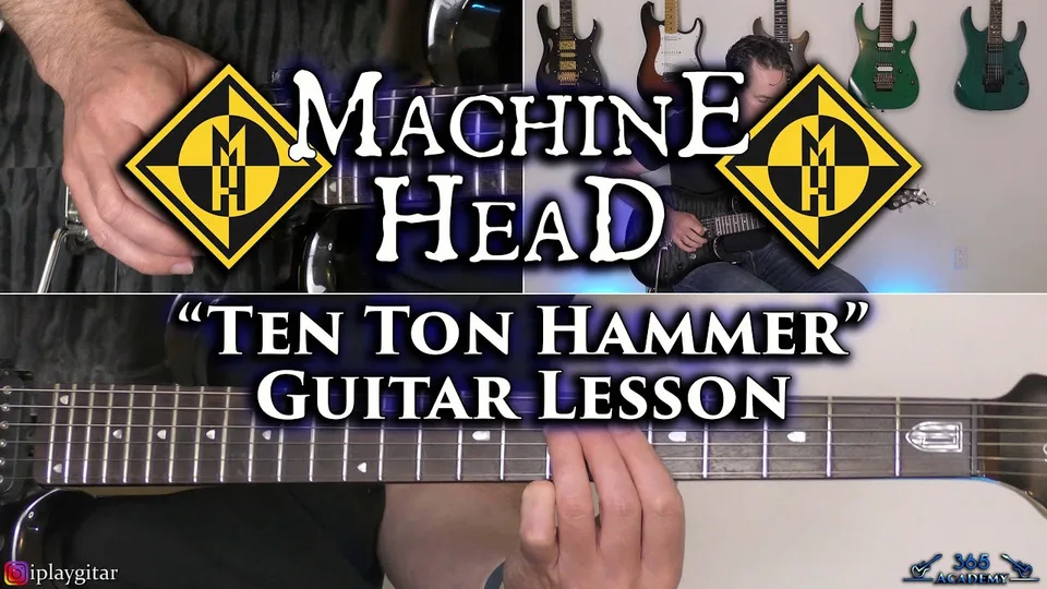 Machine Head - Ten Ton Hammer guitar lesson
