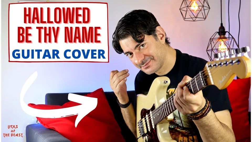 Iron Maiden - Hallowed Be Thy Name guitar cover