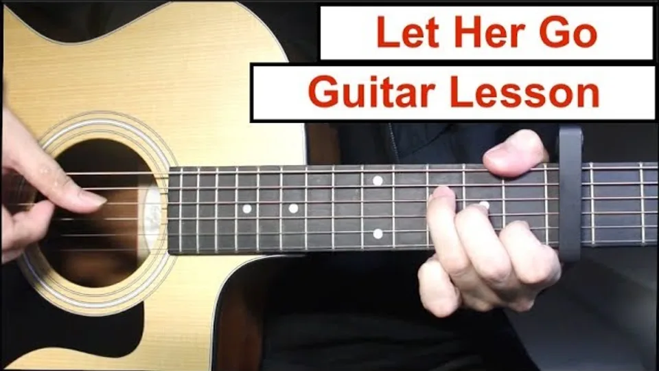 Passenger - Let Her Go guitar lesson
