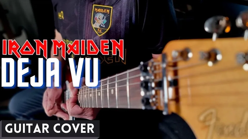 Iron Maiden - Déjà Vu guitar cover