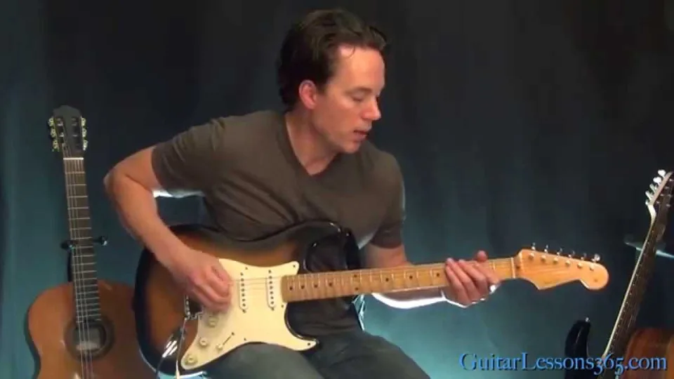 Roy Orbison - Oh, Pretty Woman guitar lesson