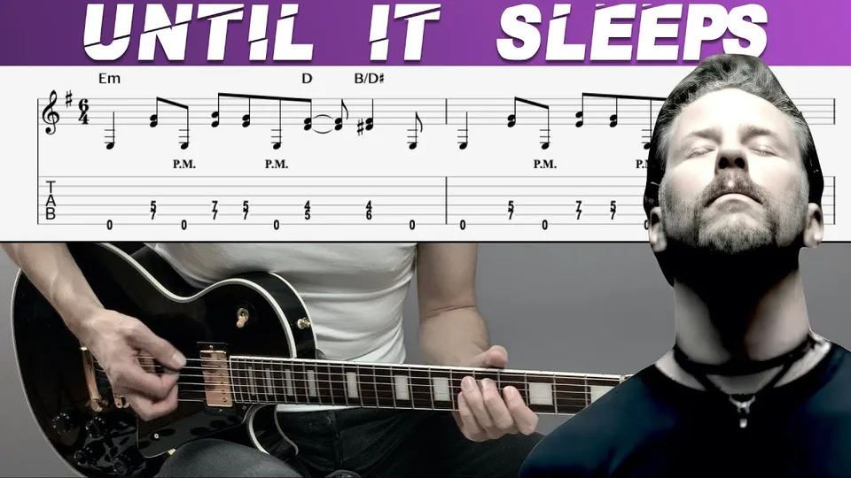 Metallica - Until It Sleeps guitar tab