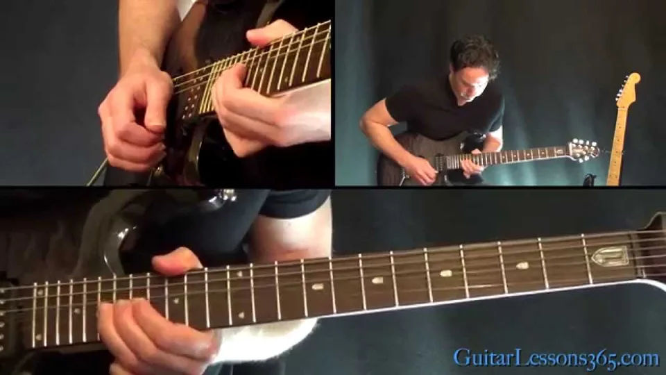 Slash - World on Fire - Main Solo guitar lesson