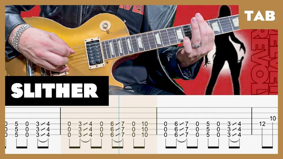Velvet Revolver - Slither guitar tab
