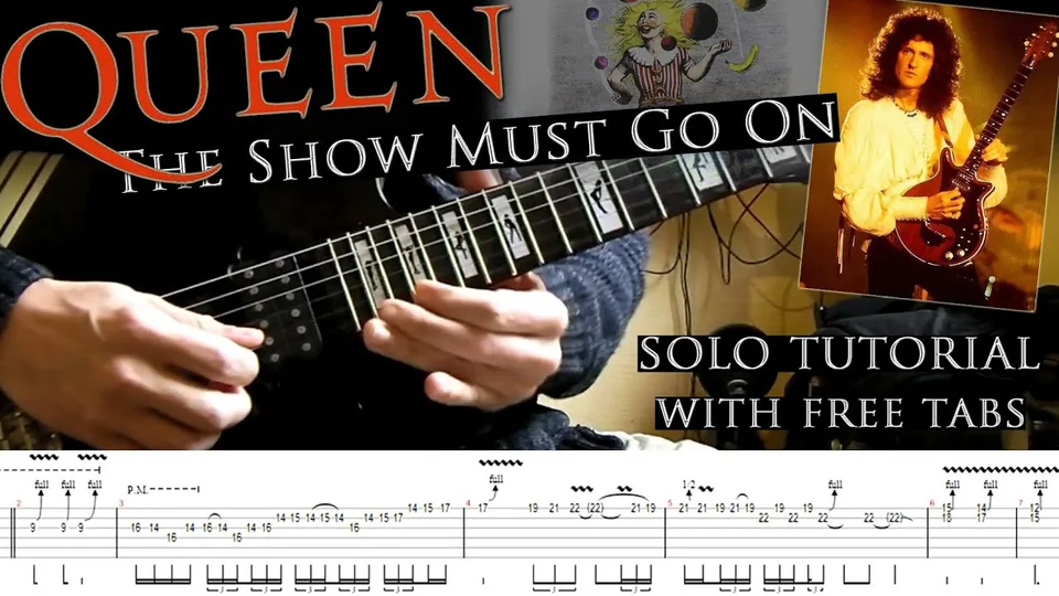 Queen - The Show Must Go On guitar tab