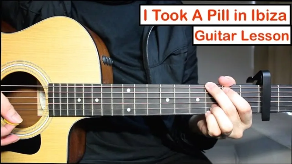 Mike Posner - I Took A Pill in Ibiza guitar lesson