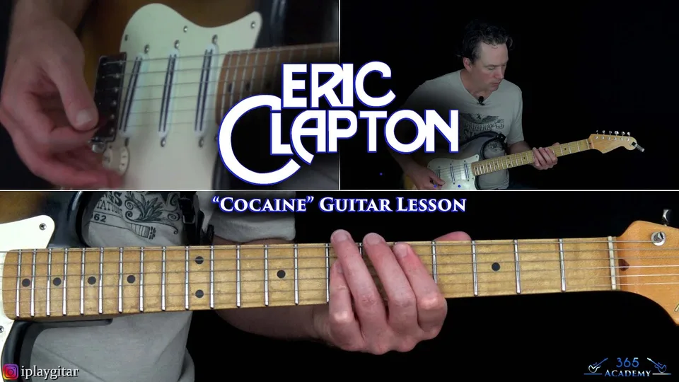 Eric Clapton - Cocaine guitar lesson