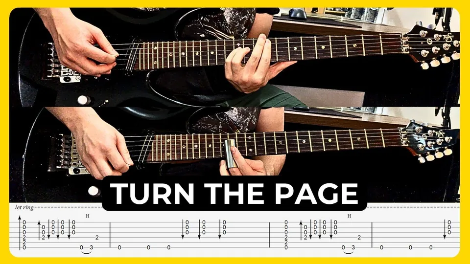 Metallica - TURN THE PAGE guitar tab