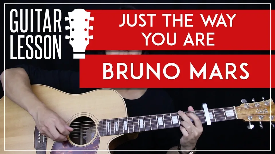 Bruno Mars - Just The Way You Are guitar lesson