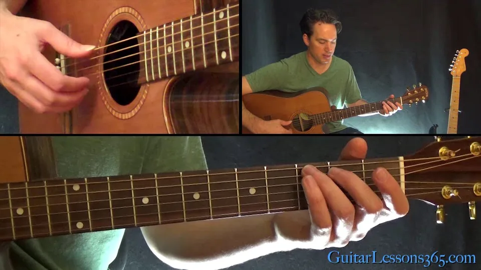 Bob Marley - Redemption Song guitar lesson
