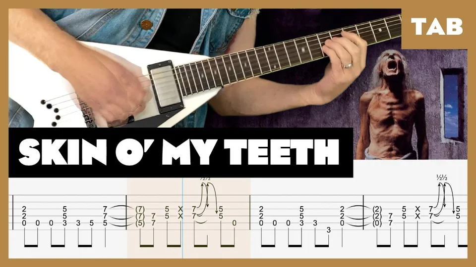Megadeth - Skin o' My Teeth guitar tab