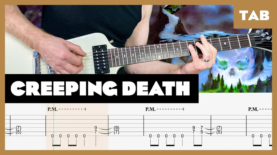 Metallica - Creeping Death guitar tab