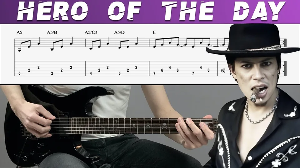 Metallica - HERO OF THE DAY guitar tab