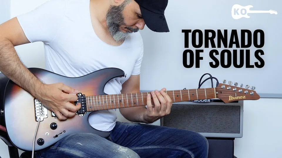 Megadeth - Tornado of Souls guitar cover