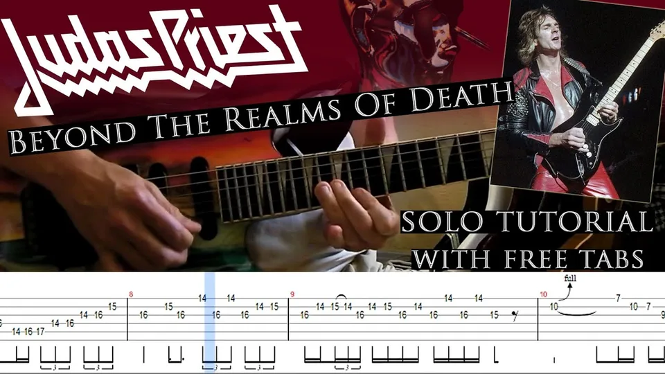 Judas Priest - Beyond The Realms Of Death guitar tab