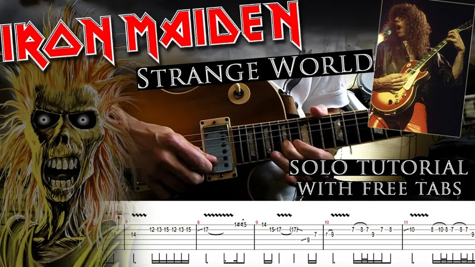 Iron Maiden - Strange World Dennis Stratton's guitar tab