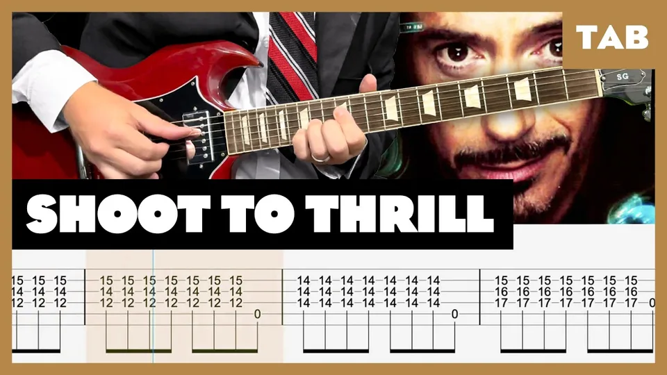 AC/DC - Shoot to Thrill guitar tab