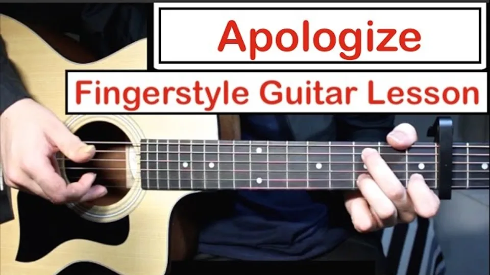 OneRepublic - Apologize guitar lesson