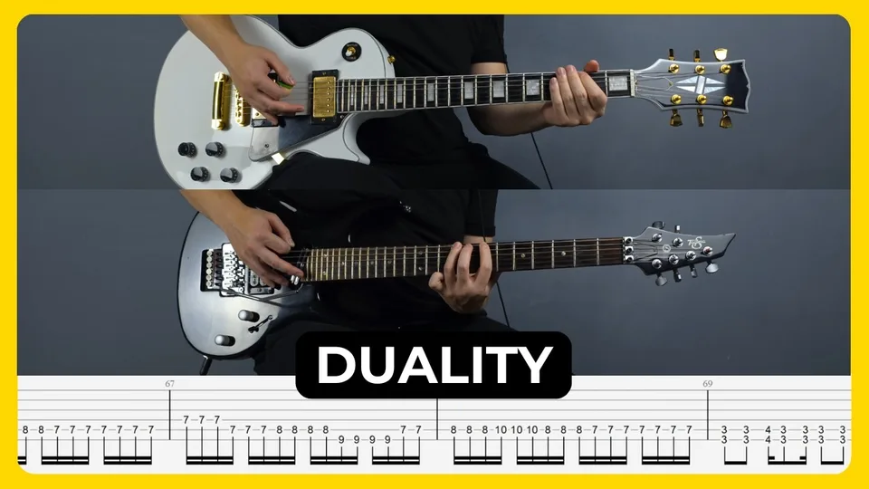 Slipknot - Duality guitar tab