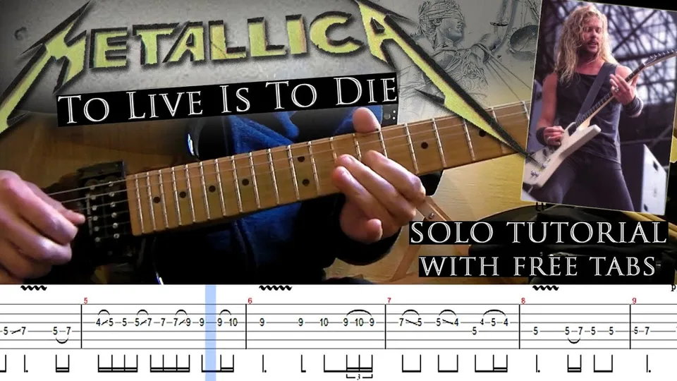 Metallica - To Live Is To Die guitar tab