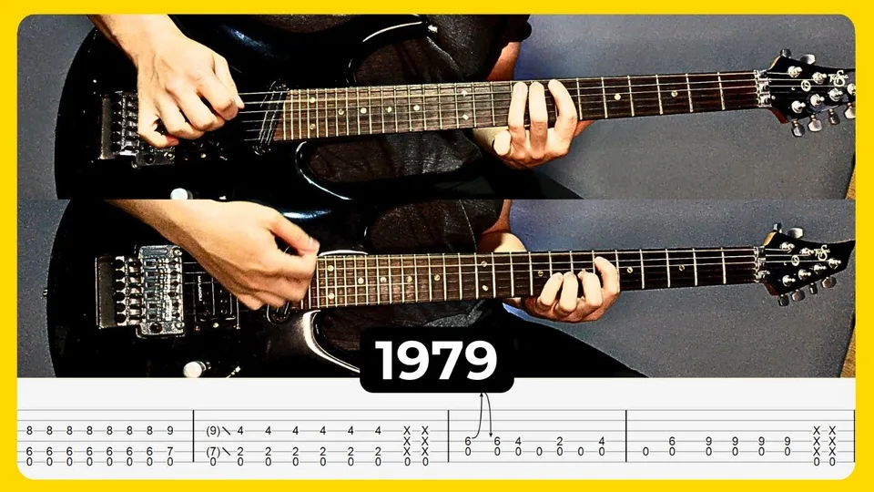 The Smashing Pumpkins - 1979 guitar tab