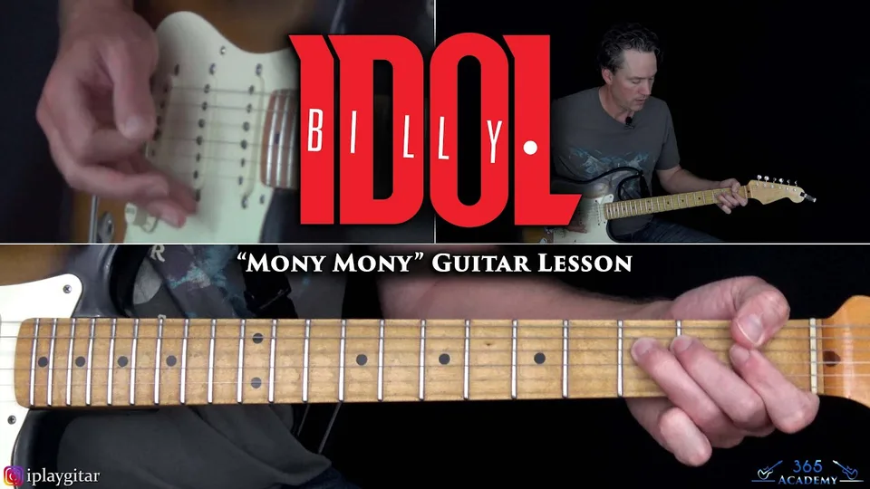 Billy Idol - Mony Mony guitar lesson