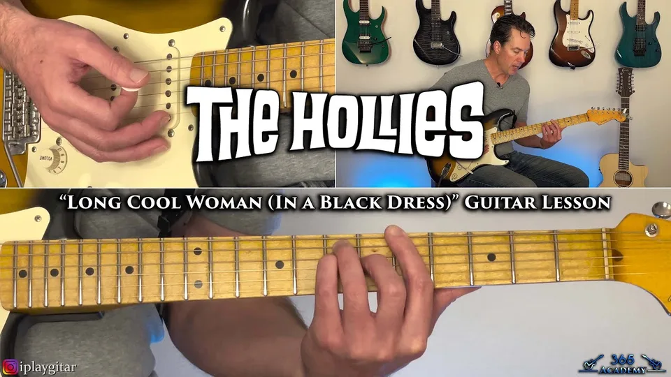 The Hollies - Long Cool Woman guitar lesson