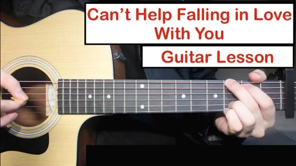 Elvis Presley - Can't Help Falling in Love guitar lesson