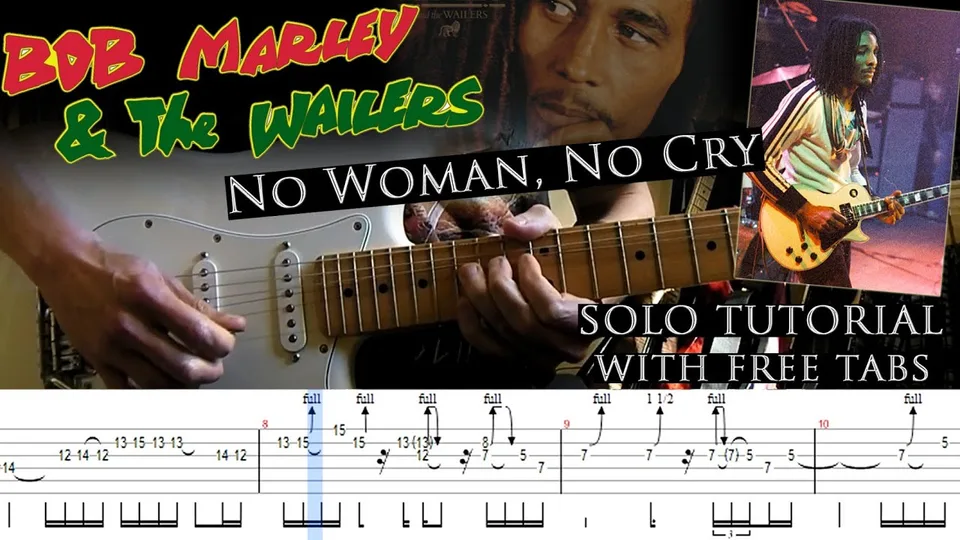 Bob Marley & The Wailers - No Woman, No Cry guitar tab
