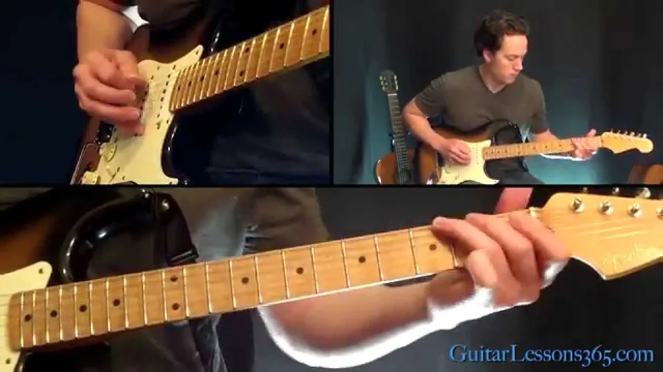 Red Hot Chili Peppers - Dani California guitar lesson