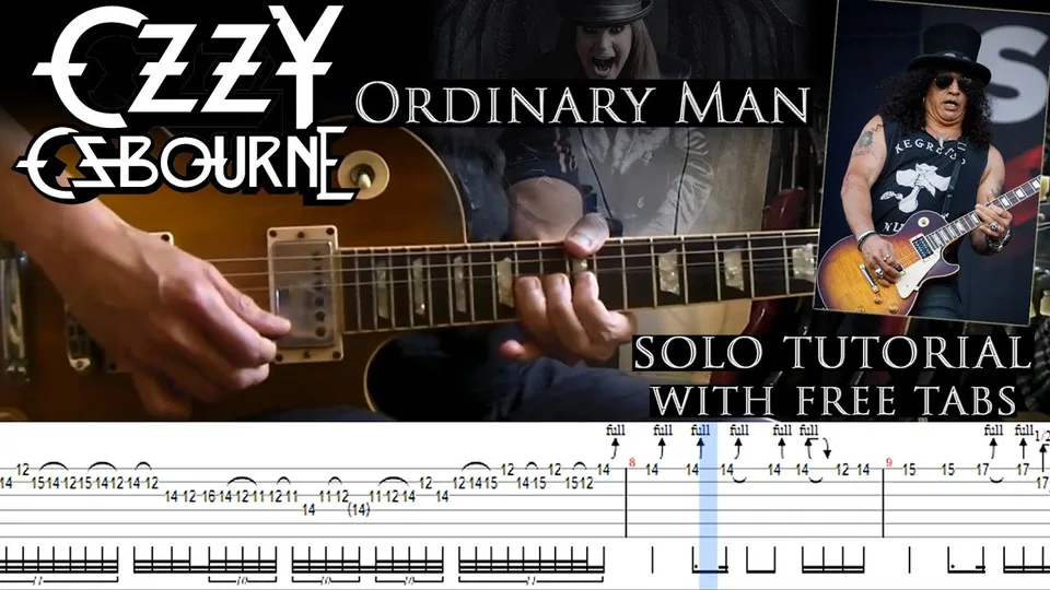 Guns N' Roses - Ordinary Man guitar tab