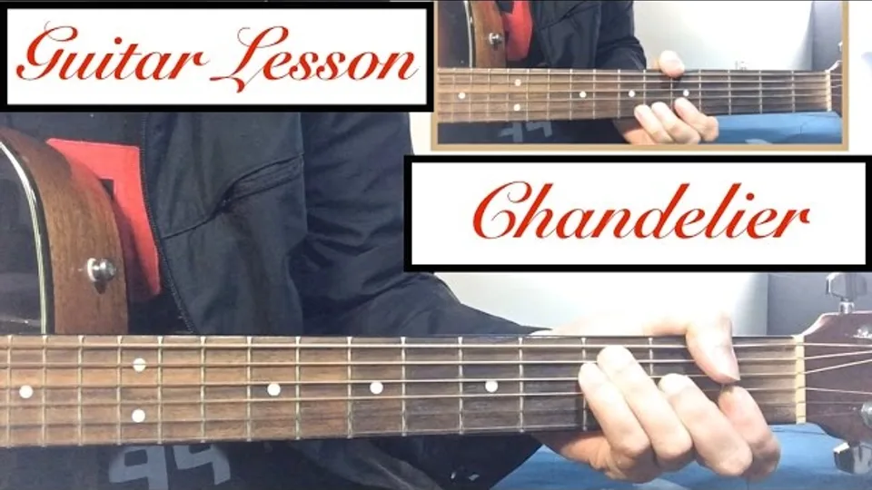 Sia - Chandelier guitar lesson
