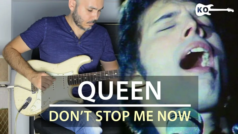 Queen - Don't Stop Me Now guitar cover