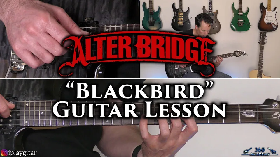 Alter Bridge - Blackbird guitar lesson