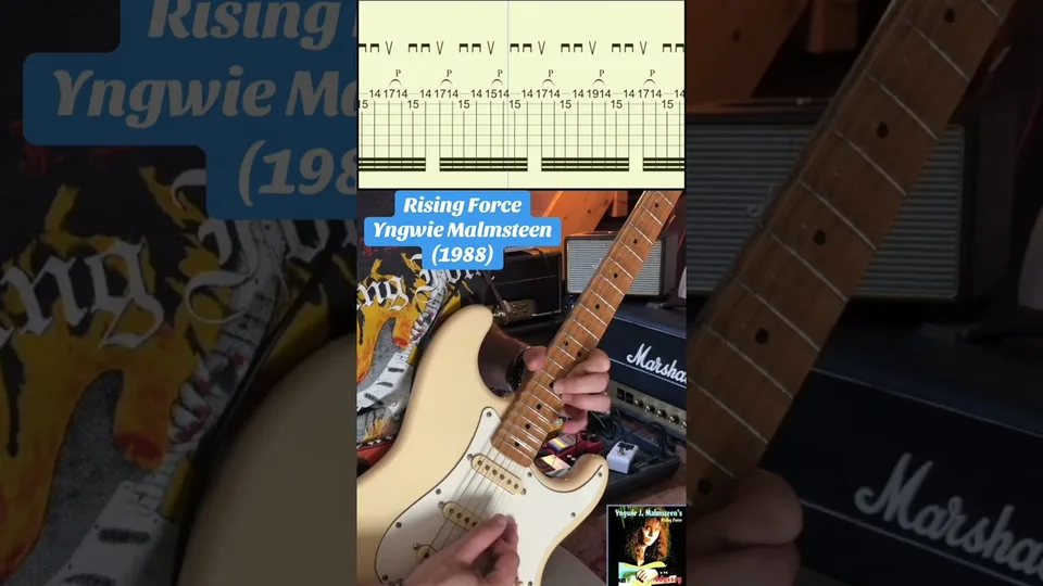 Yngwie Malmsteen - Rising Force guitar tab