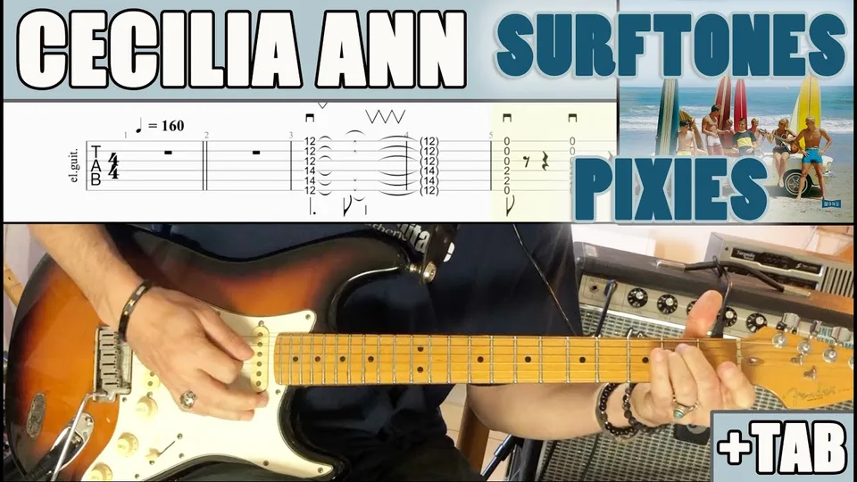 Surftones - Cecilia Ann guitar tab