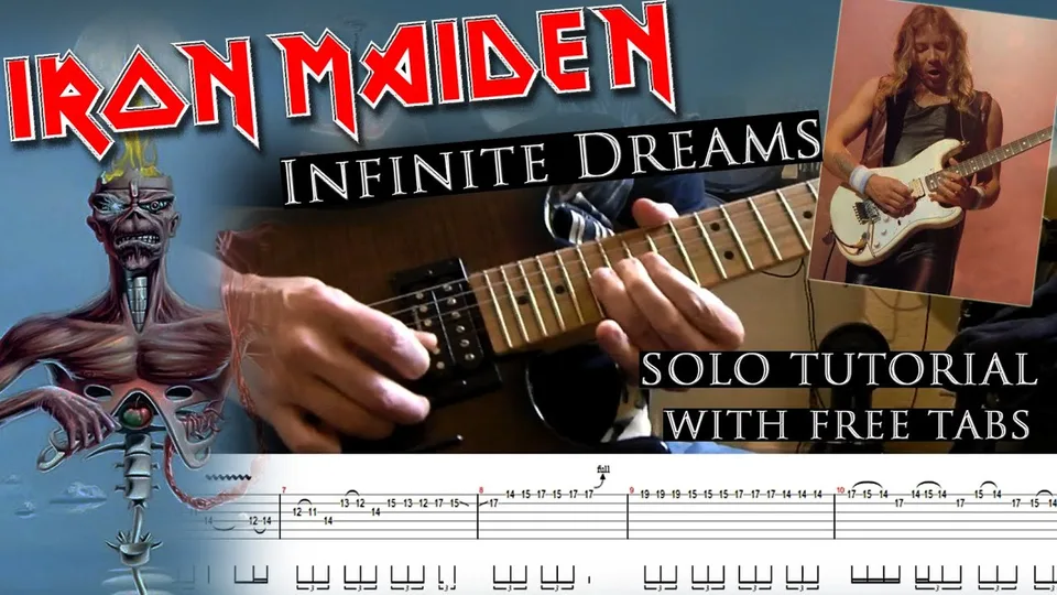 Iron Maiden - Infinite Dreams Dave Murray's guitar tab