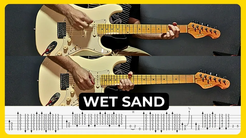 Red Hot Chili Peppers - Wet Sand guitar tab