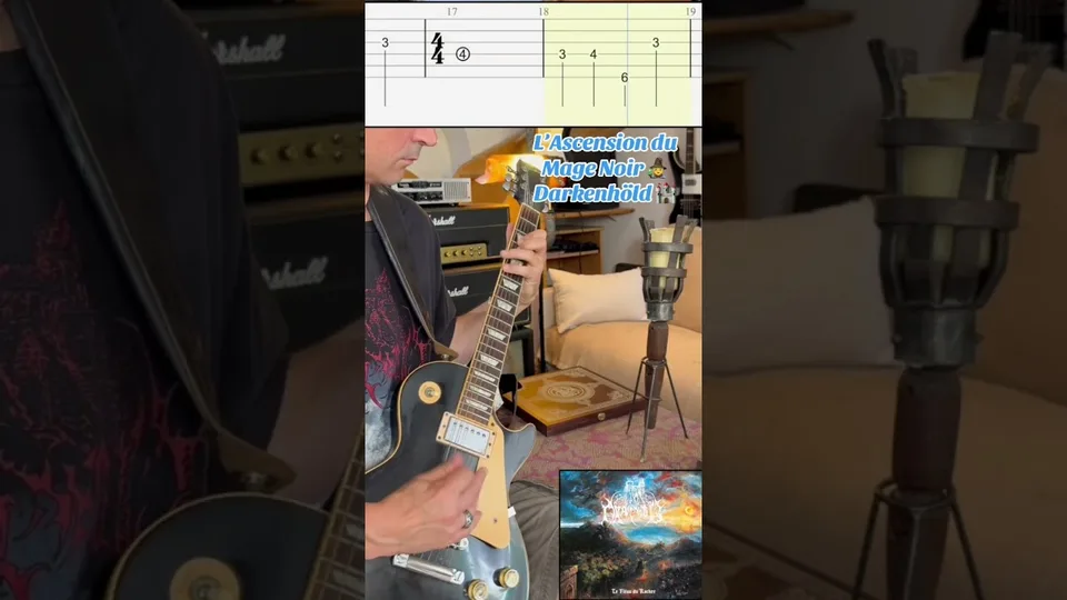 Darkenhöld - L'Ascension du Mage Noir guitar tab