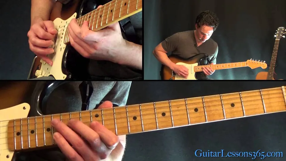 Lynyrd Skynyrd - Sweet Home Alabama Pt.3 - Main Solo guitar lesson video