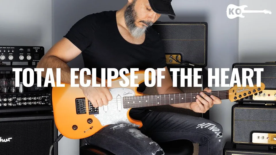 Bonnie Tyler - Total Eclipse of the Heart guitar cover