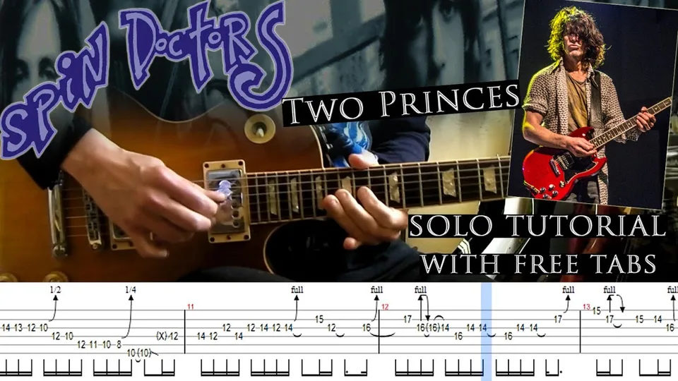 Spin Doctors - Two Princes guitar tab