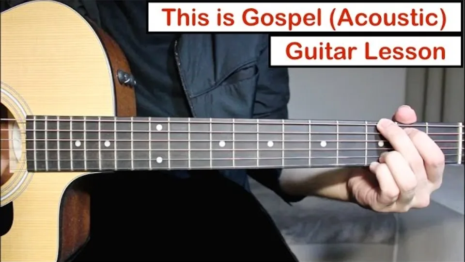 Panic! at the Disco - This is Gospel guitar lesson
