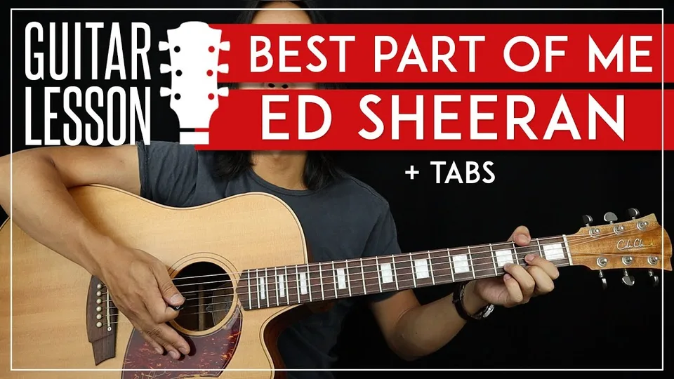Ed Sheeran - Best Part Of Me People Yebba guitar lesson