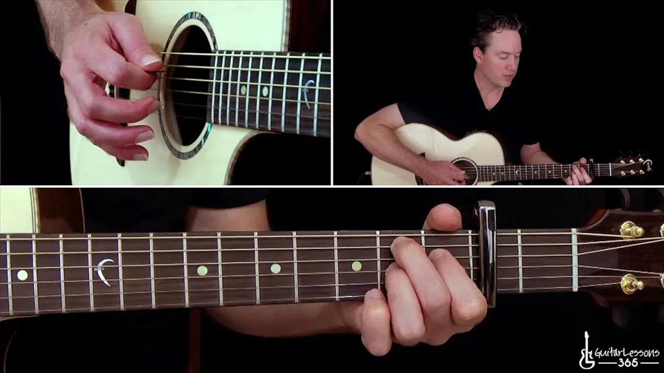 George Harrison - My Sweet Lord guitar lesson