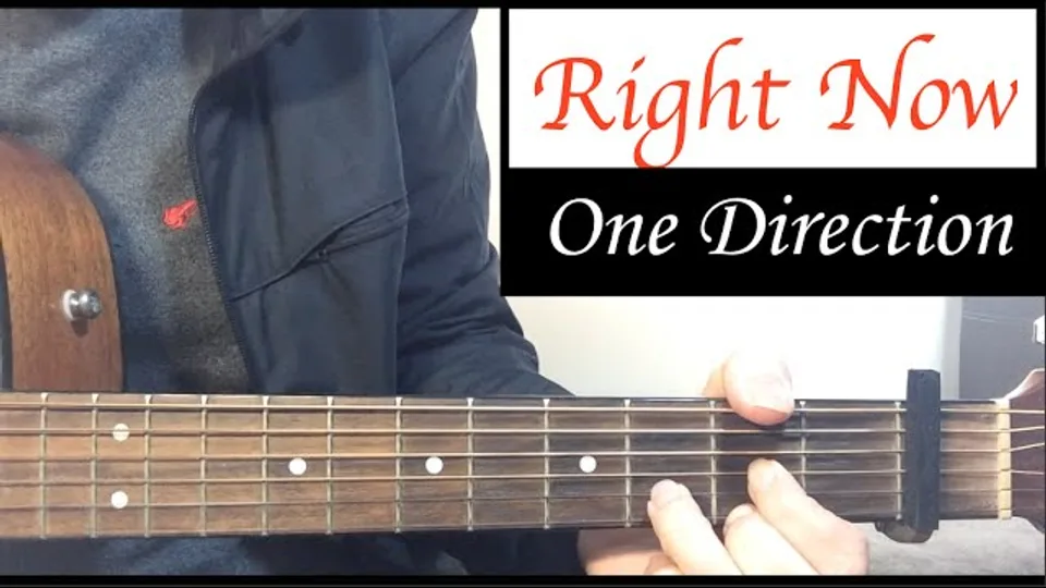 One Direction - Right Now guitar lesson